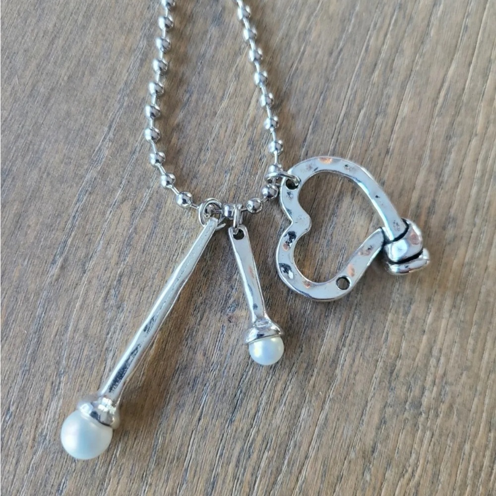 Nailed Heart - Boho long Necklace - Picture 6 of 12
